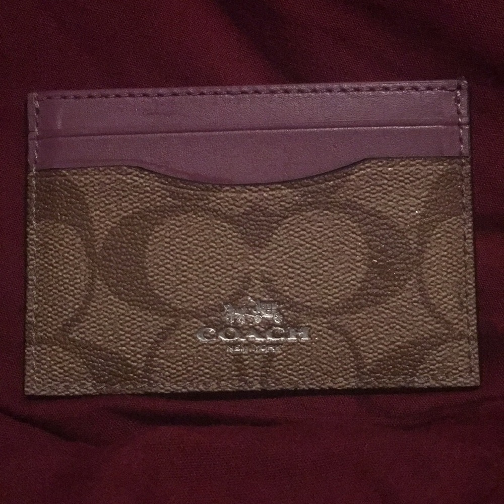 Card case signature